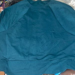 Nike Women Dri-Fit Lux Fleece Crew Top Size XL